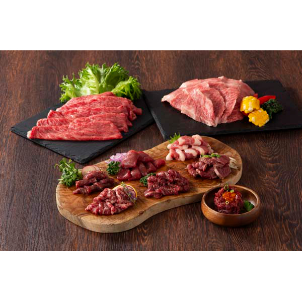 熊本 「フジチク」 プレミアム牛馬豪華2段詰合せ