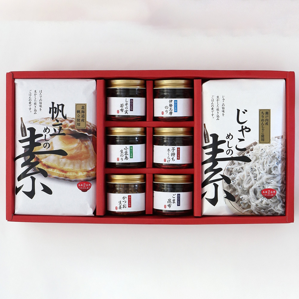 香川 宝食品　釜めしの素＆小豆島佃煮セット