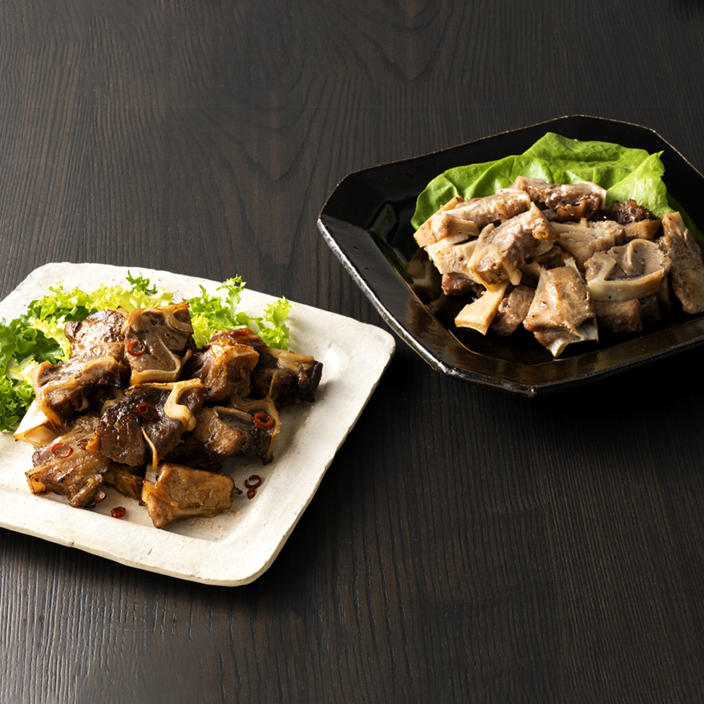 神奈川 「三浦三崎」目鉢 まぐろ骨付カルビ食べ比べ