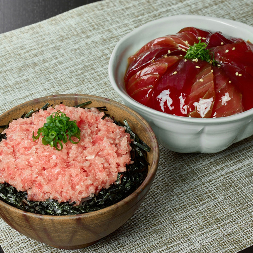 神奈川 「三浦三崎」 ネギトロ丼の具＆漬け鮪丼の具セット　B
