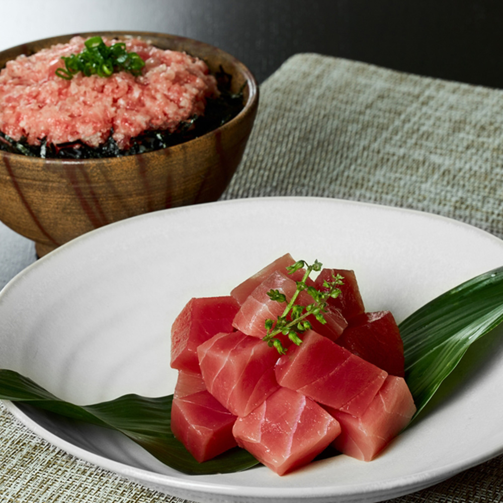 神奈川 「三浦三崎」 三崎まぐろ 赤身切り落とし・ねぎとろセット