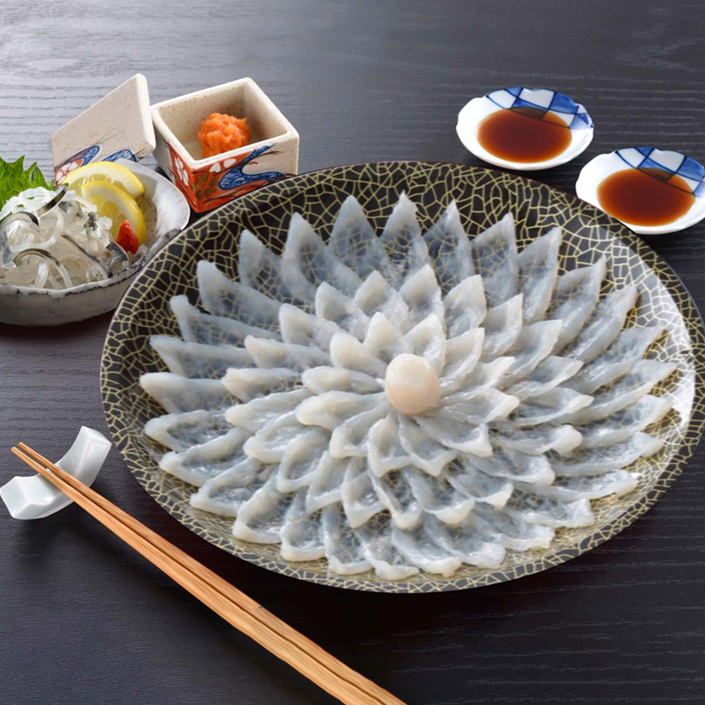 「関とら本店」 とらふく刺身セット　A