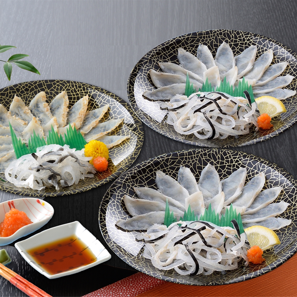 「関とら本店」 ふく薄造り詰合せ