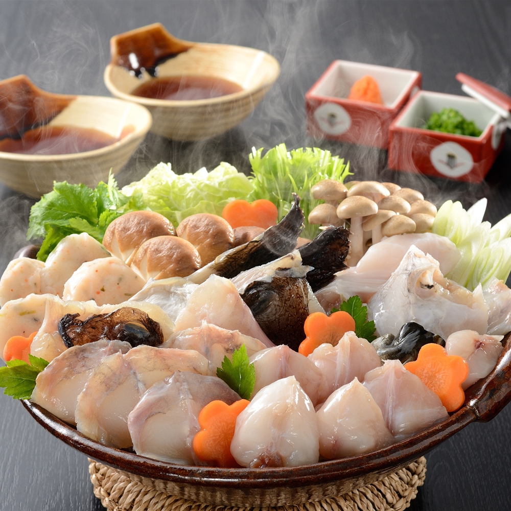 「関とら本店」 ふくとあんこうのちり鍋詰合せ　B