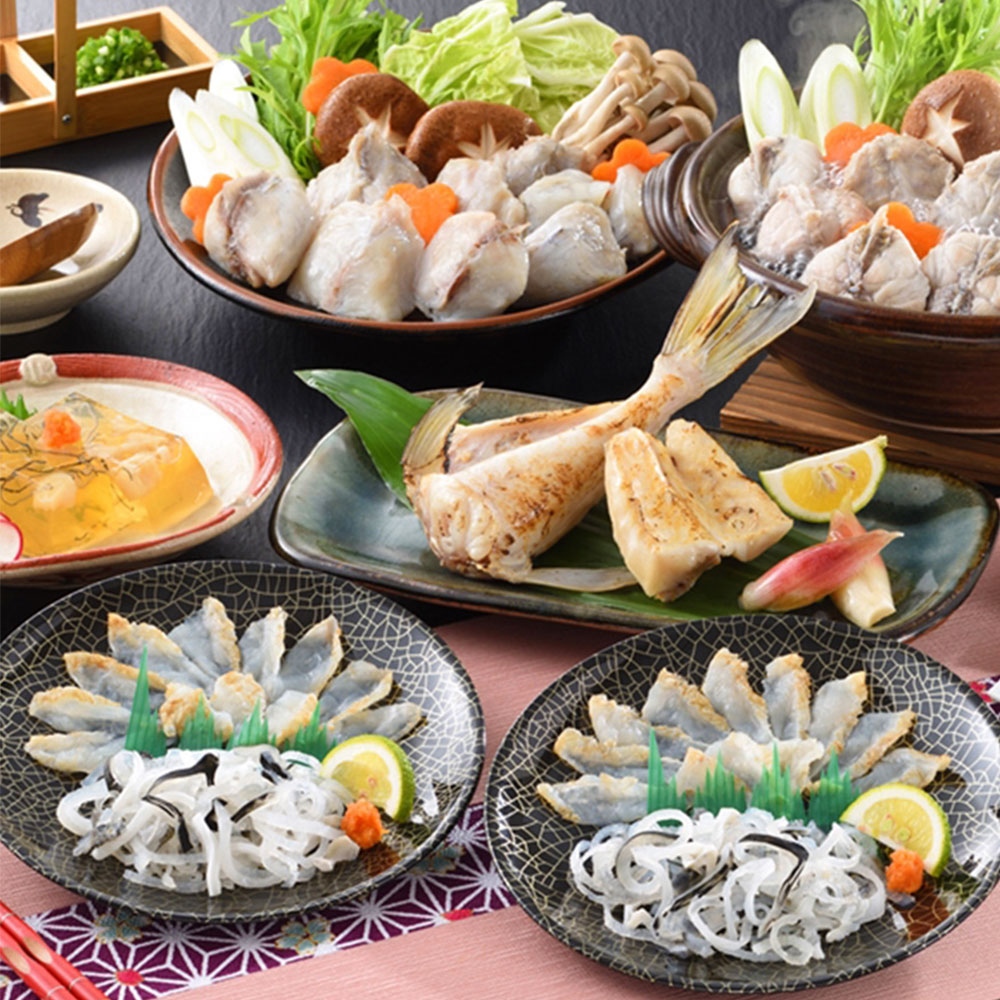 「関とら本店」 ふくたたき刺身＆ふくちり鍋詰合せ