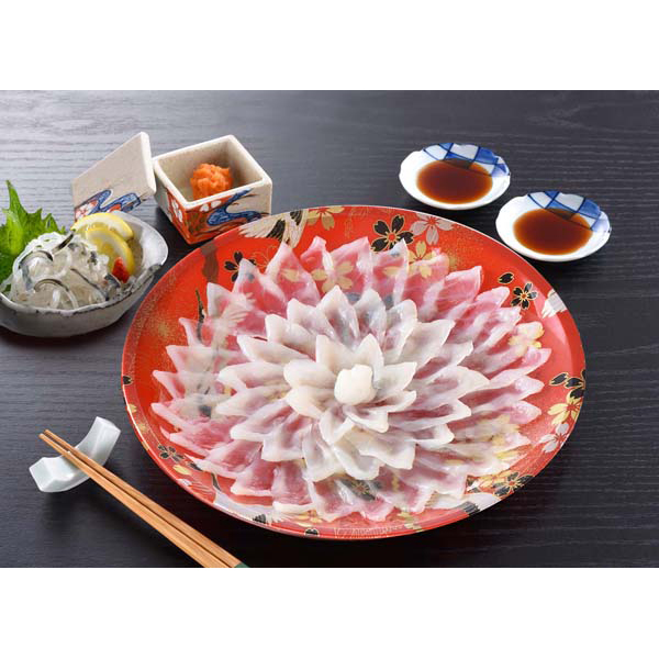 「関とら本店」 とらふく刺身セット