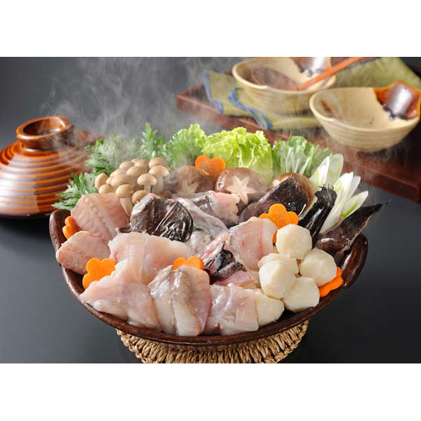 「関とら本店」 あんこう鍋うどんセット