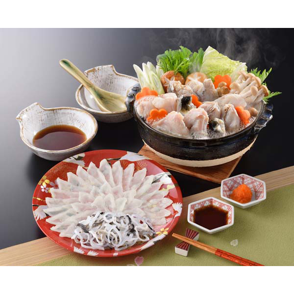 「関とら本店」 ふく料理セット