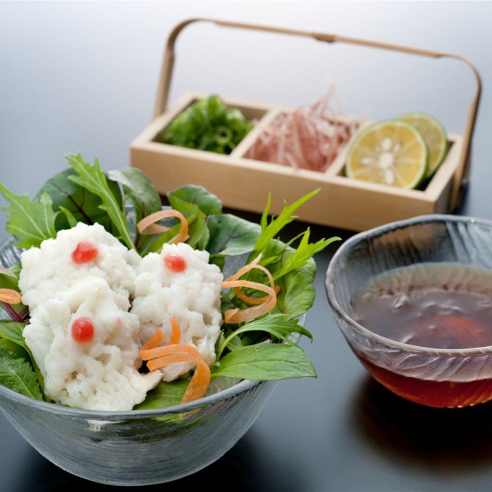 徳島 「吟月」 はも湯引きと炙り詰合せ