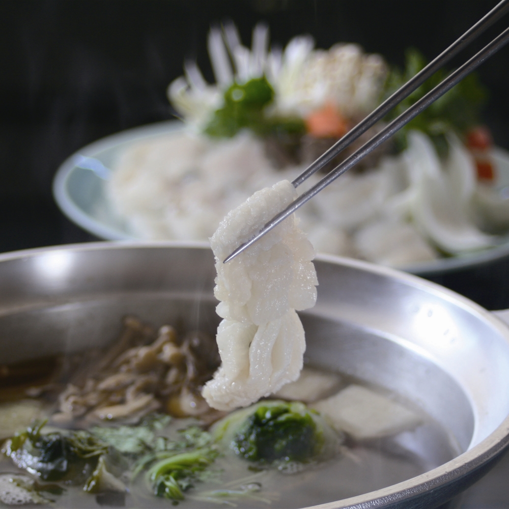 徳島 「吟月」 はもしゃぶ　A