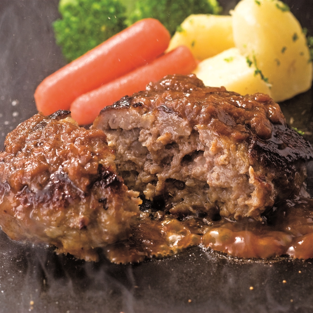 群馬 「赤城牛のとりやま」 赤城牛入りハンバーグ　A