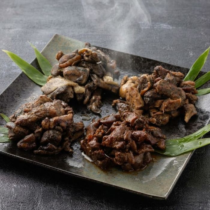 鶏の炭火焼4種セット