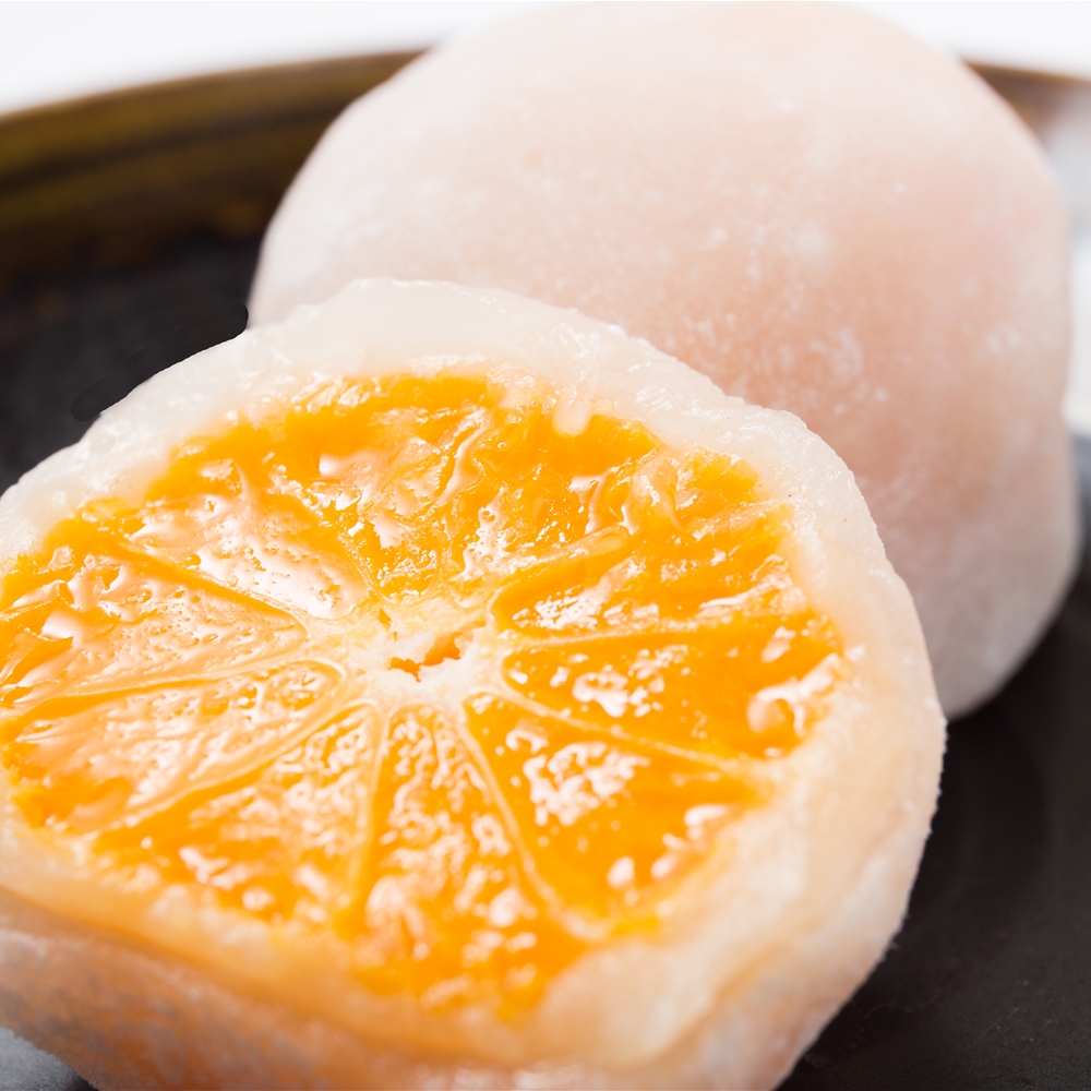 岐阜 「新杵堂」 まるごとみかん大福