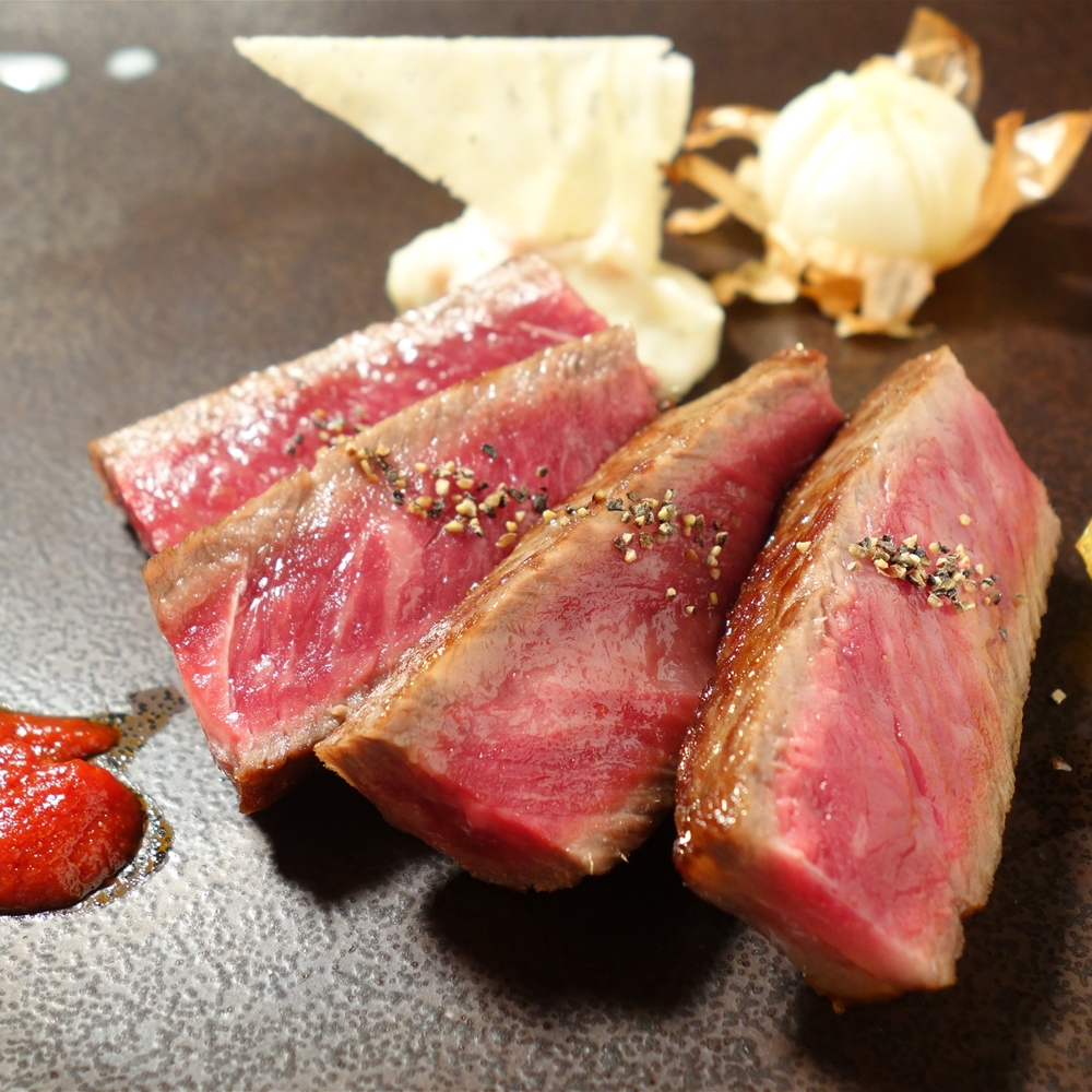 熊本和牛　あか牛ロースステーキ セット