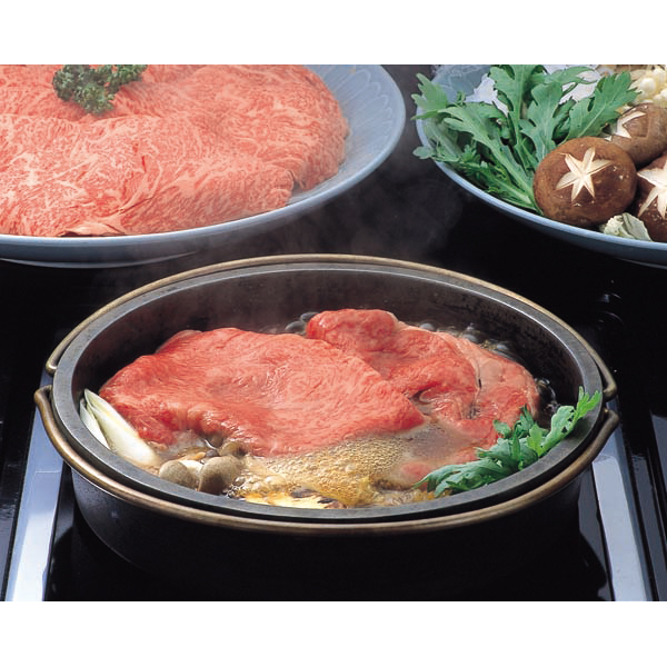 山形 創業大正12年 「米沢牛黄木」 米沢牛すき焼用