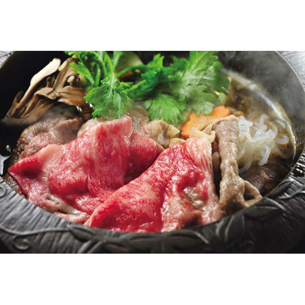 山形 創業大正12年 「米沢牛黄木」 米沢牛すき焼きセット