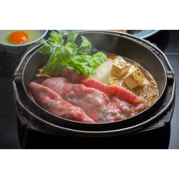 山形 創業大正12年 「米沢牛黄木」 米沢牛すき焼きセット