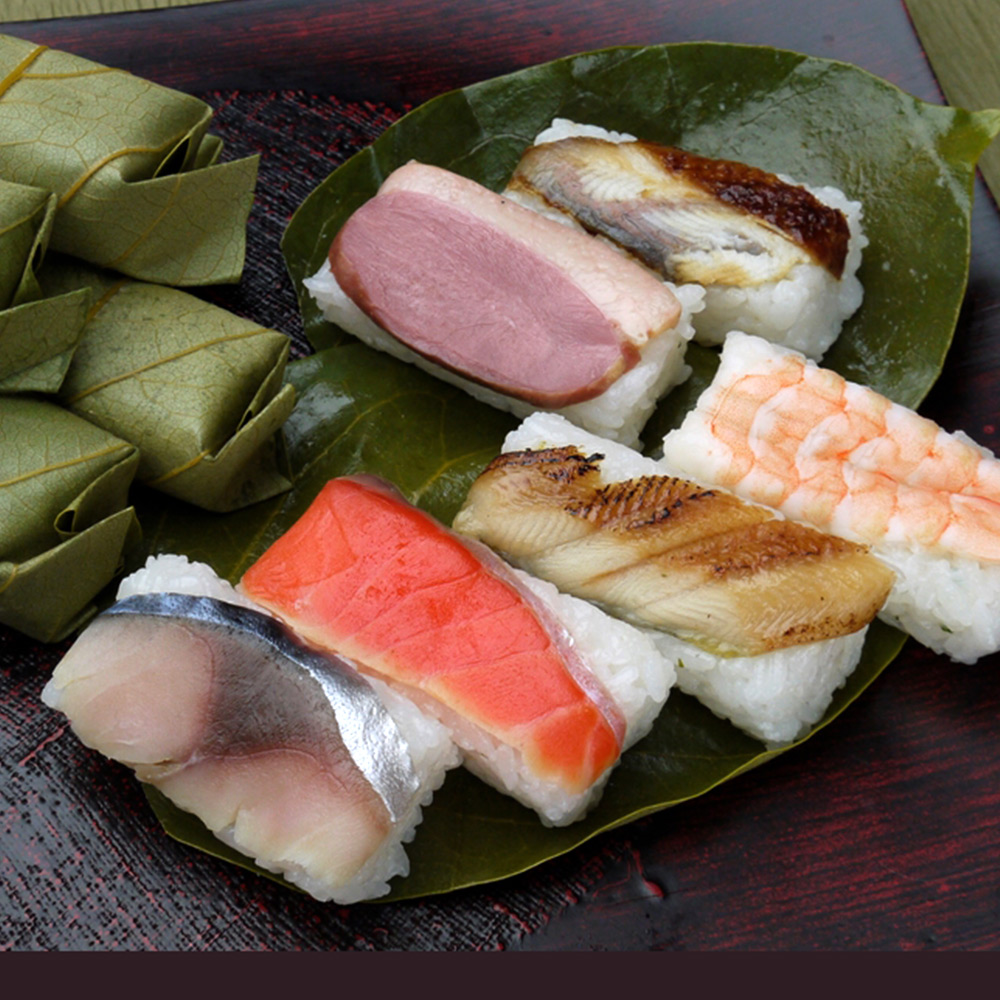 奈良 創業文久元年「柿の葉ずし平宗」柿の葉ずし詰合せ6種セット