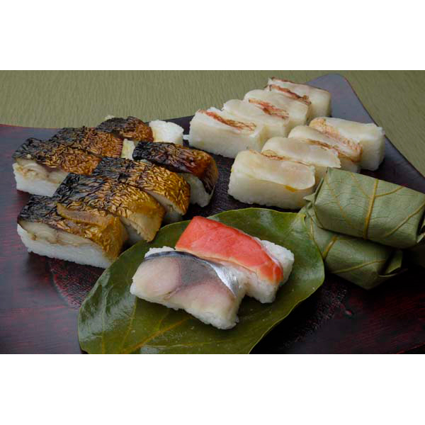 奈良 創業文久元年「柿の葉ずし平宗」 柿の葉ずし・謹製棒ずし詰合せ