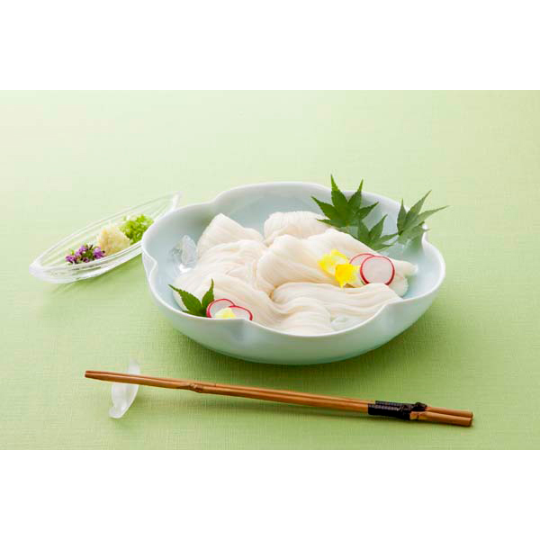 奈良 「池利」 国内産小麦使用　三輪素麺