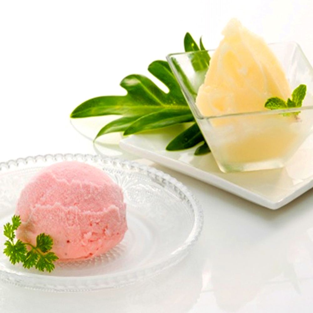 新潟ル レクチエシャーベット　越後姫アイスクリーム詰合せ