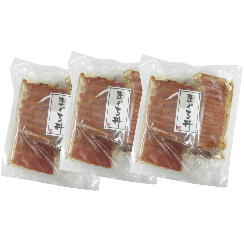 静岡　焼津ならではのまぐろ漬け丼の具セット