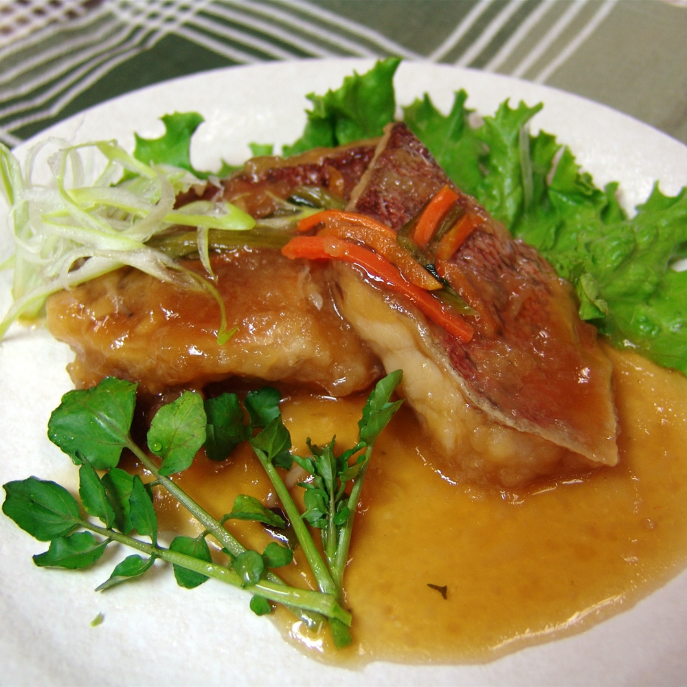 静岡　白身魚を美味しく食べる野菜と白身魚の惣菜　A
