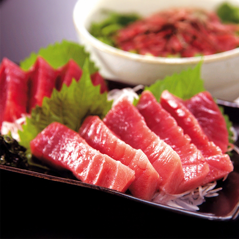 静岡　天然南まぐろ赤身と中とろ　B