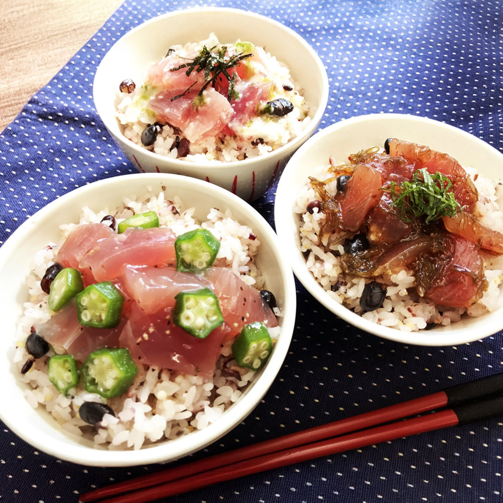 静岡　まぐろ惣菜丼の具 3種詰合せ　D