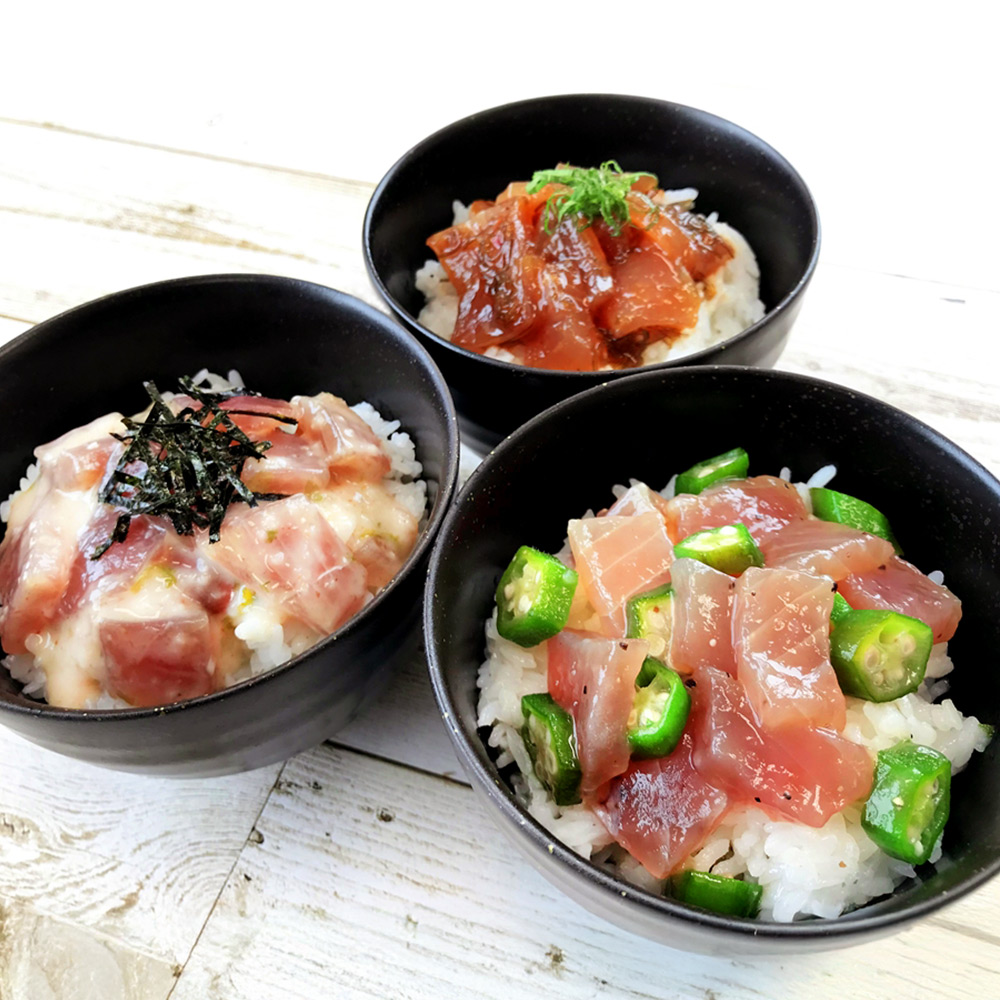 静岡　まぐろ惣菜丼の具 3種詰合せ　E