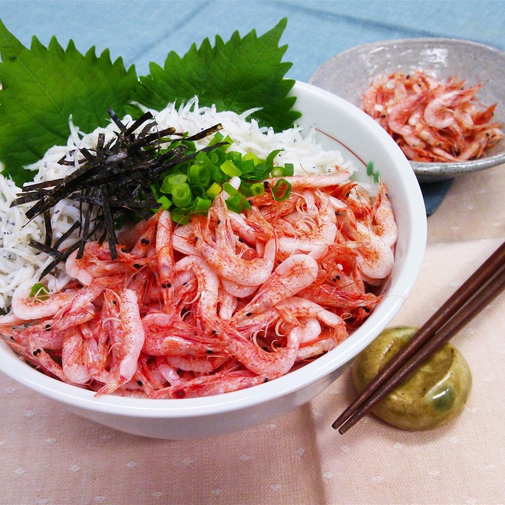 静岡 「石原水産」 駿河湾産 釜揚げ桜えび＆しらすセット　C