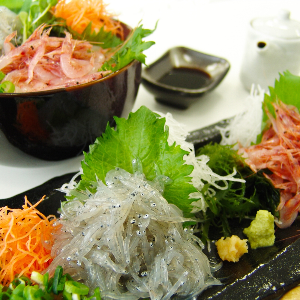 静岡 「石原水産」 駿河湾産 生桜えび＆生しらすセット