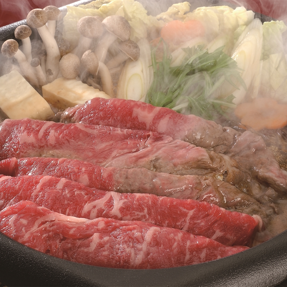 国産黒毛和牛すきやき