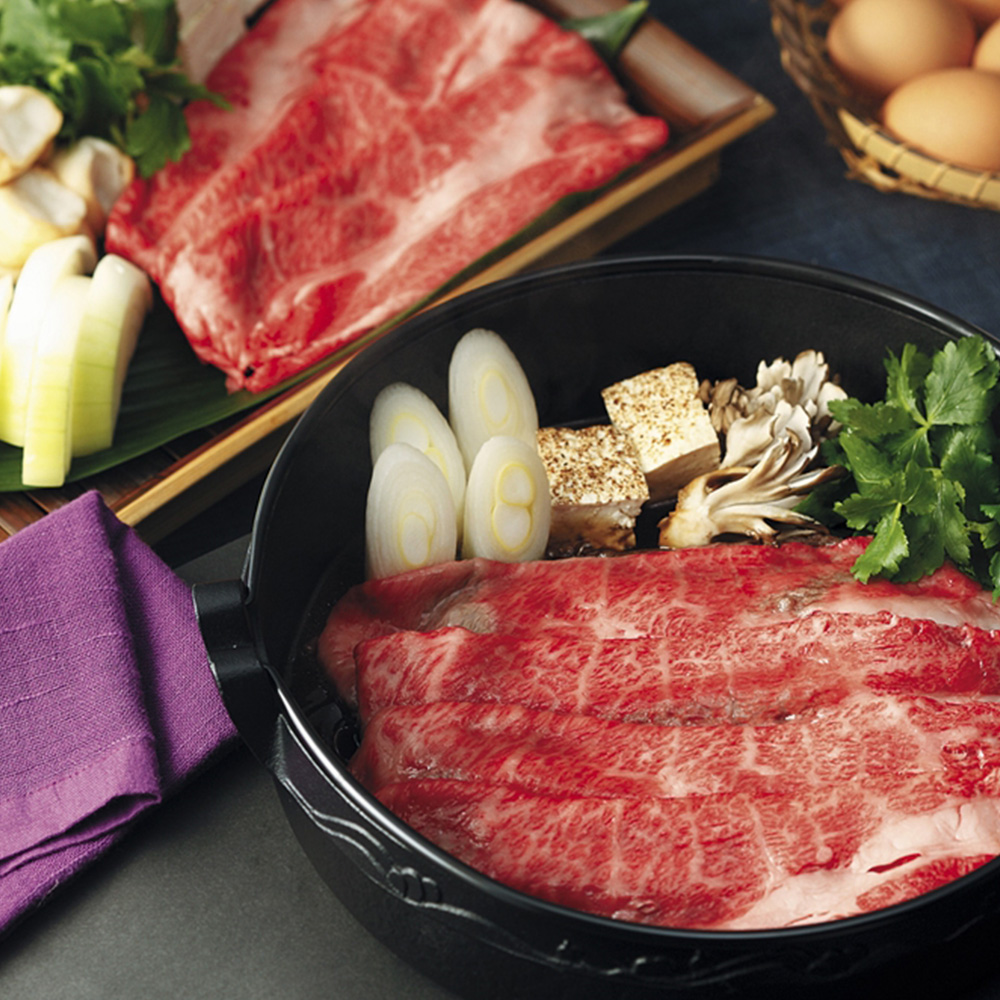 国産黒毛和牛　すき焼き　B