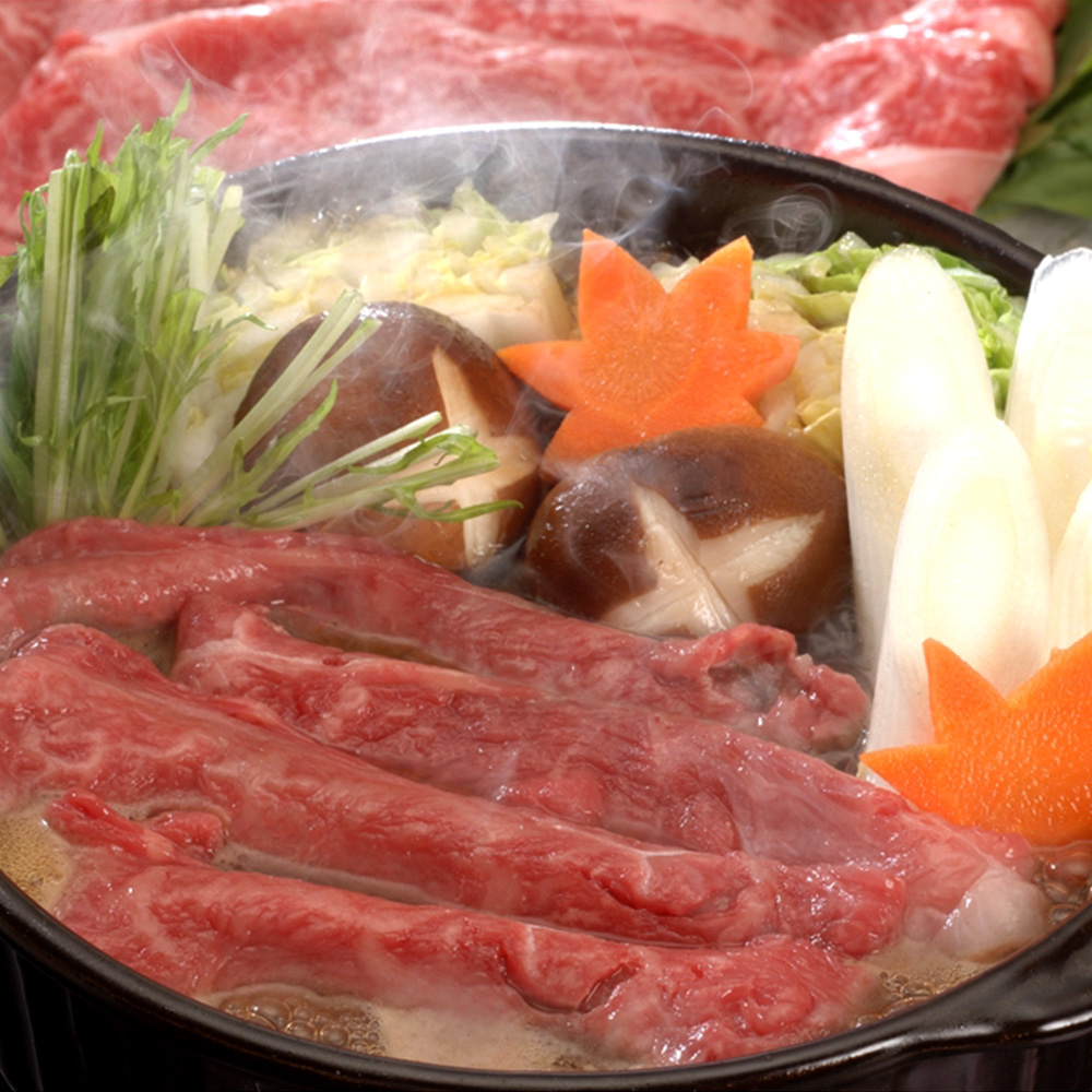 岐阜　飛騨牛　すき焼き