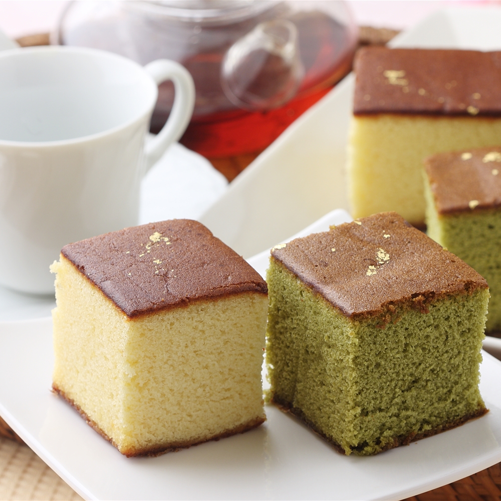 京都・伏見 「三源庵」 金箔カステラ　B