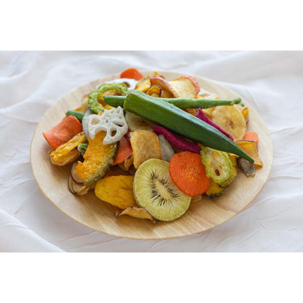 広島　創業明治2年 「豆徳」 野菜果物チップス