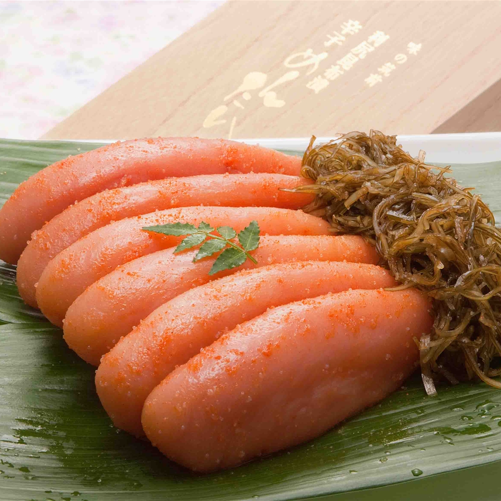 福岡　昆布漬辛子明太子（無着色）　D