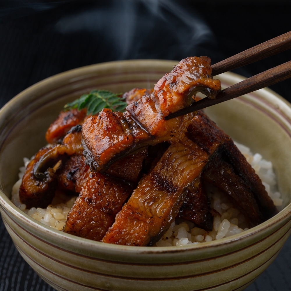 九州産鰻　備長炭焼き　刻みうなぎ　4セット