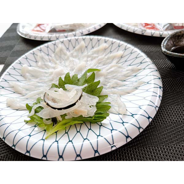 山口 「山賀」 トラフグ刺身3皿セット