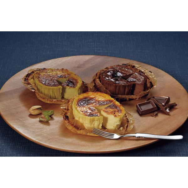 北海道 「みれい菓」 バスクチーズケーキ3種セット