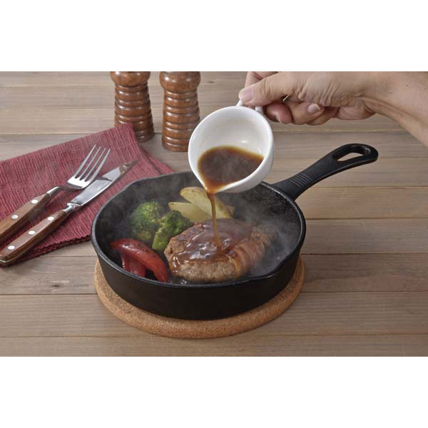 北海道 「肉の山本×なないろキッチン」 ベーコン巻ハンバーグ4個セット