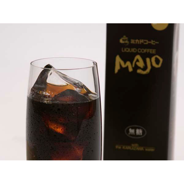 東京 「ミカド珈琲」 MAJOリキッドコーヒー無糖6本セット