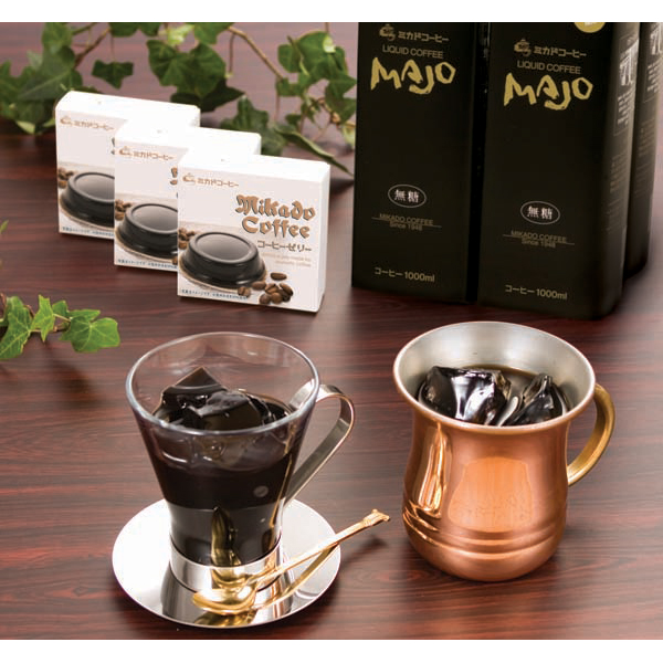 東京 「ミカド珈琲」 コーヒーゼリー&リキッドコーヒーギフト