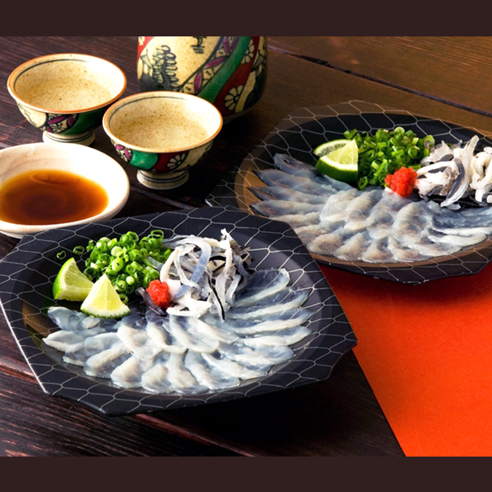 大分豊後産とらふぐ刺身セット