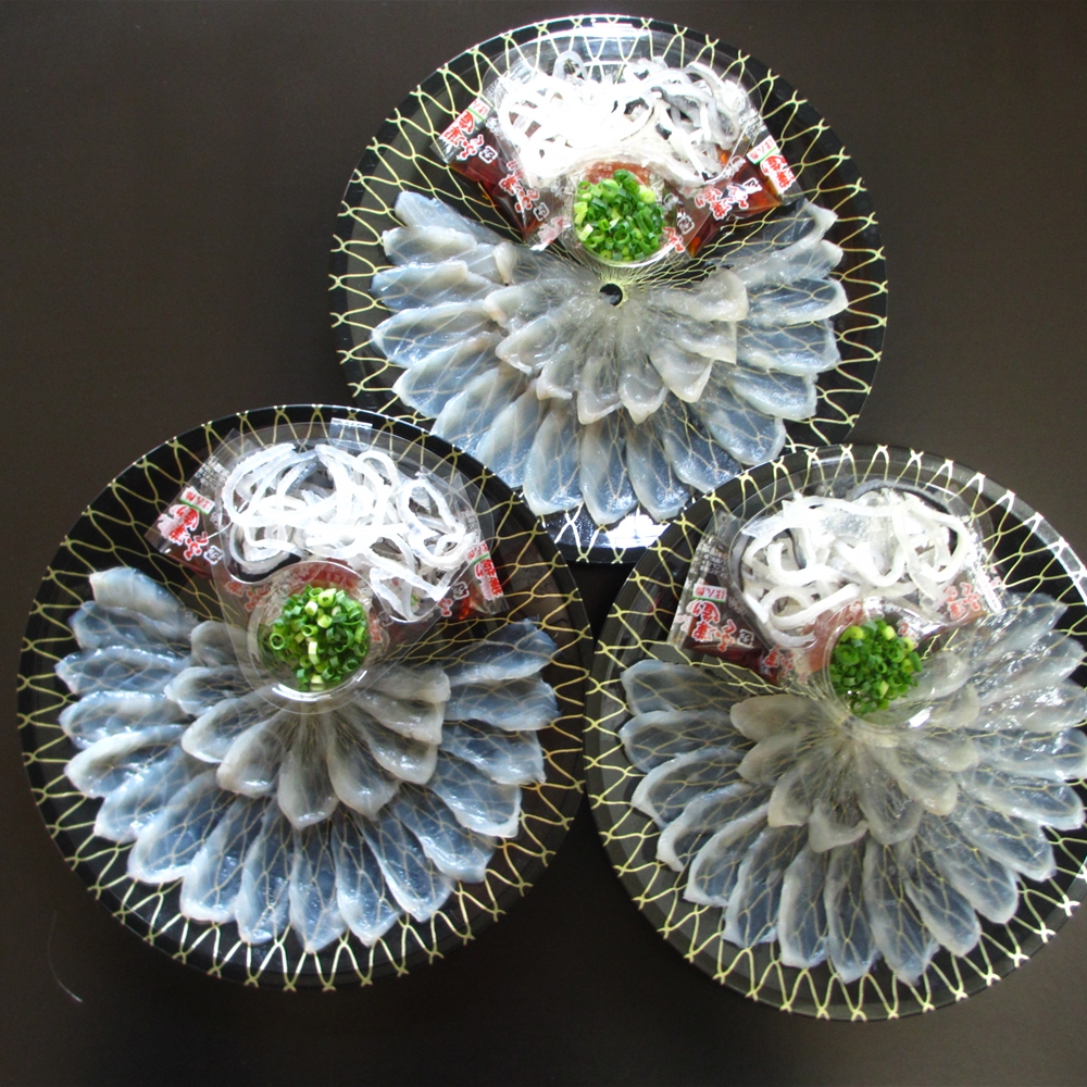 大分豊後産とらふぐ刺身三昧セット