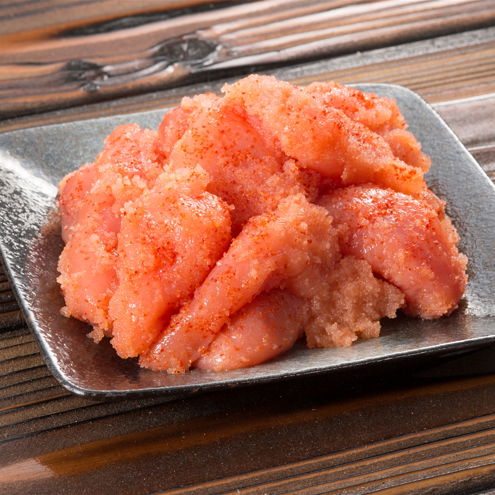 福岡　「さかえや」スプーンで食べる明太子