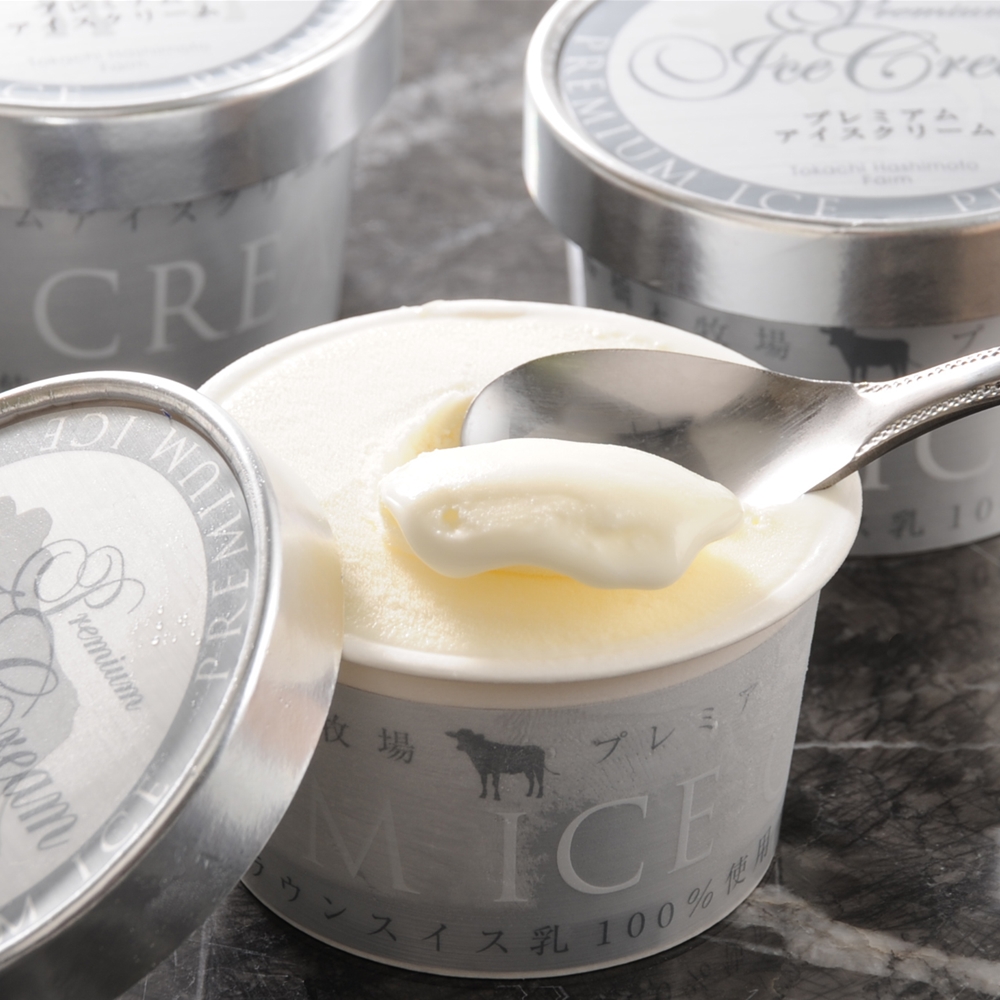 北海道 「十勝ドルチェ」 橋本牧場　プレミアムアイス　8個