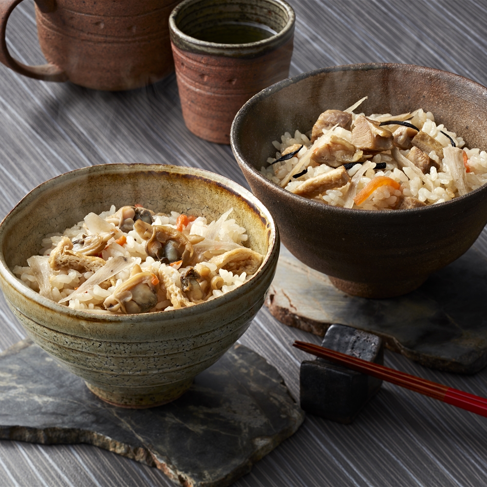 東京 新宿荒木町 日本料理 「鈴なり」 炊き込みご飯2種セット