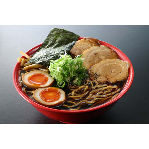 富山 「麺家いろは」 ブラックラーメンセット